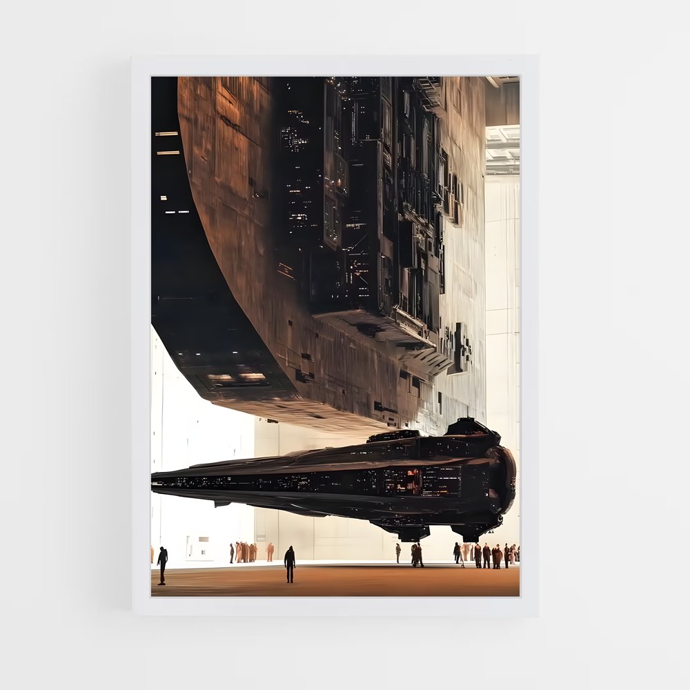 Poster Vaisseau Céleste – affiche Étoiles (vue 3)